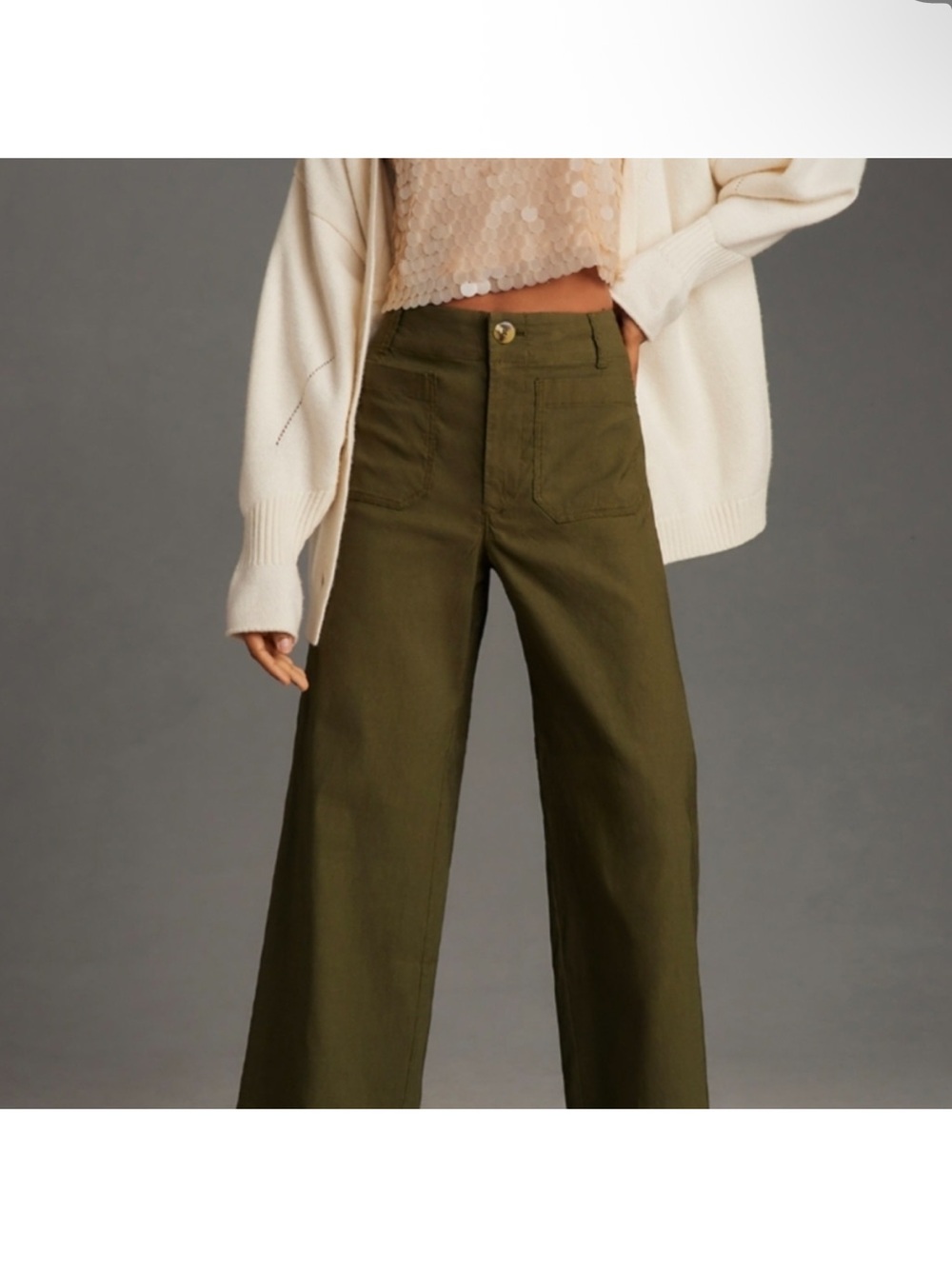 The Colette Full-Length Wide-Leg Pants by Maeve, Holly
